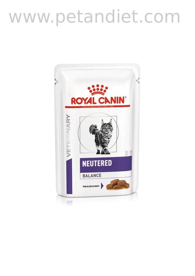 Royal Canin Neutered Satiety Balance 12×85 g Yaş Kedi Maması – Kısırlaştırılmış Kediler İçin Kilo Kontrolü
