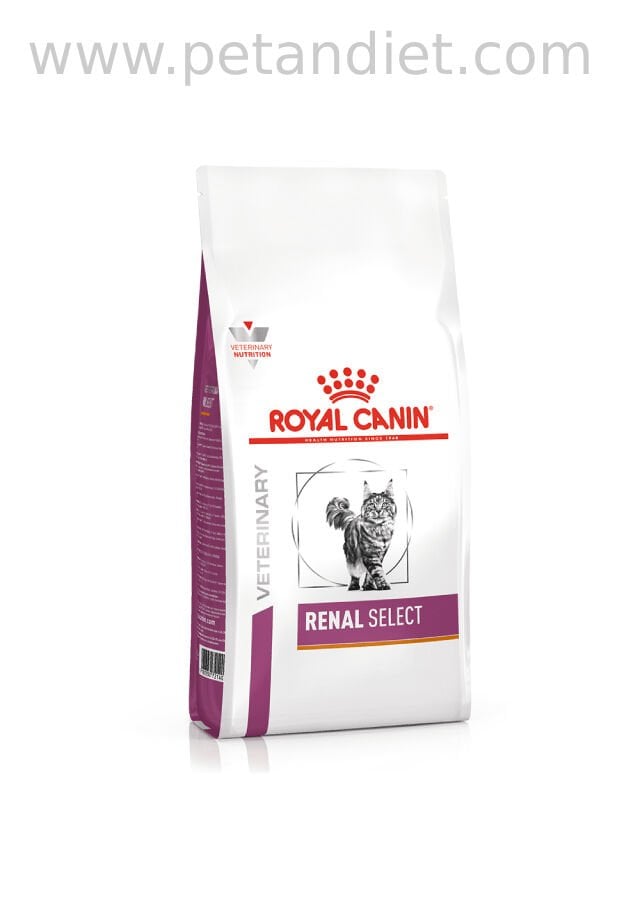 Royal Canin Renal Select 2 Kg Kedi Maması (SKT:11.2027) – Böbrek Sağlığı İçin Veteriner Diyet