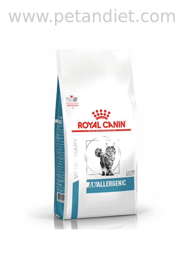 Royal Canin Anallergenic 2 Kg Kedi Maması – Şiddetli Gıda Alerjileri İçin Veteriner Diyet