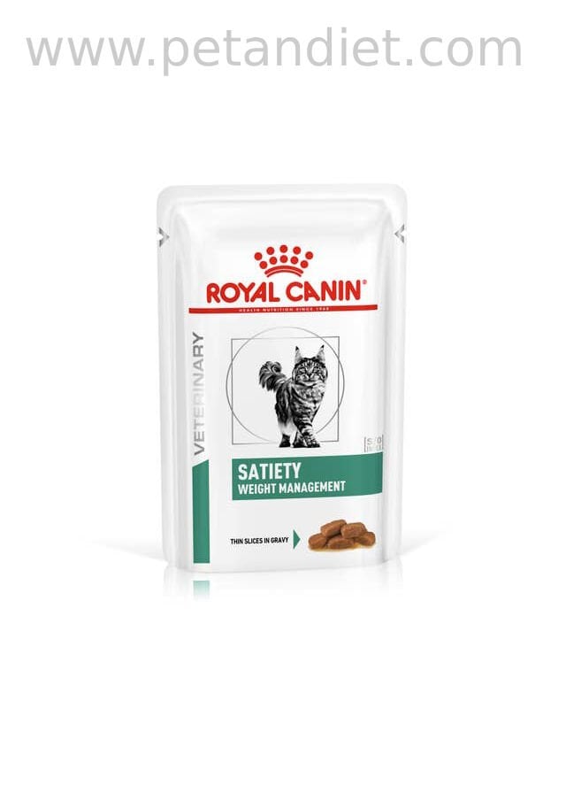 Royal Canin Satiety 12×85 g Yaş Kedi Maması (SKT:02.2027) – Kilo Kontrolü ve Tokluk Desteği İçin Veteriner Diyet