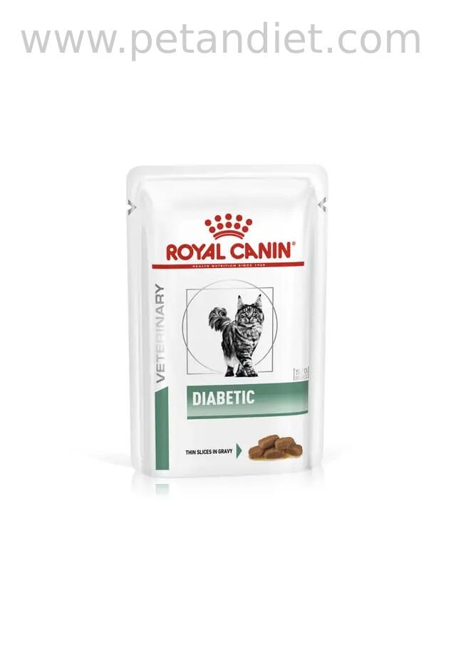 Royal Canin Diabetic 12×85 g Yaş Kedi Maması – Diyabet (Şeker Hastalığı) İçin Veteriner Diyet