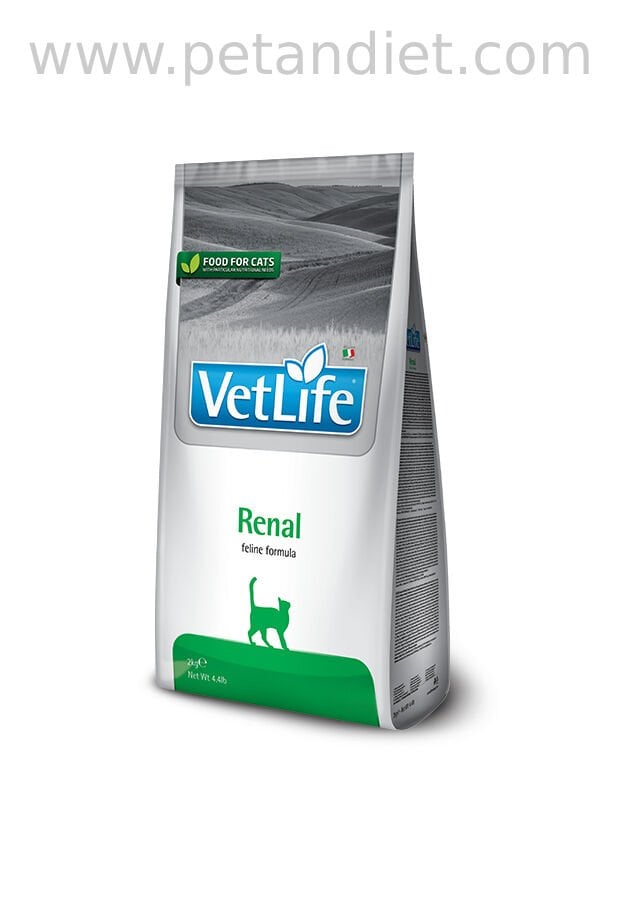 Vetlife Renal 2 Kg Kedi Maması | Böbrek Destekleyici Veteriner Diyeti