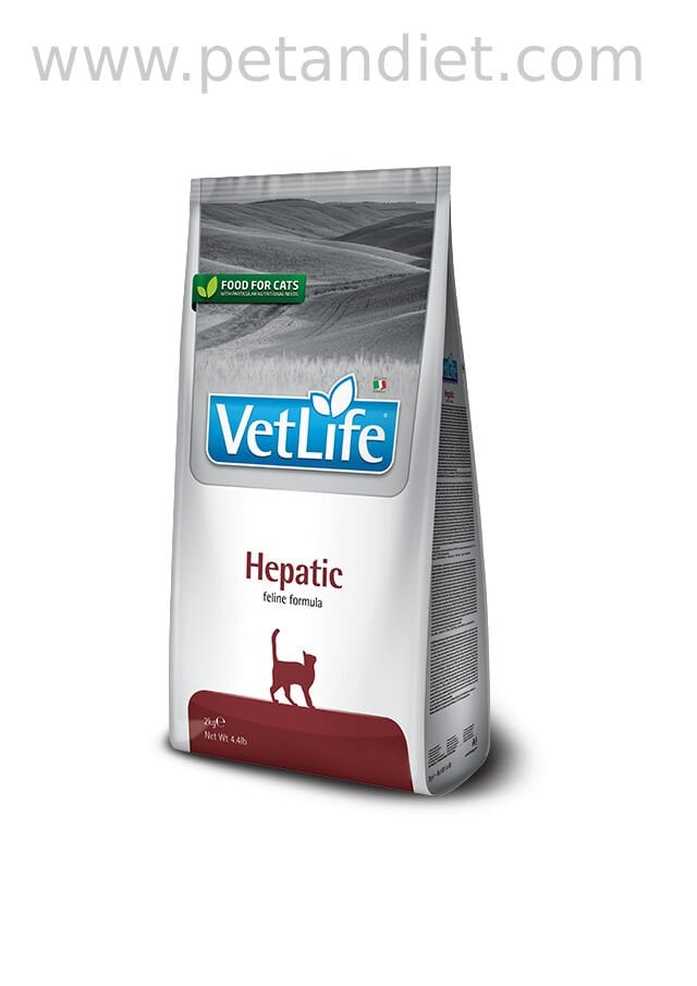 Vetlife Hepatic 2 KG Kedi Maması | Karaciğer Destekleyici Veteriner Diyet