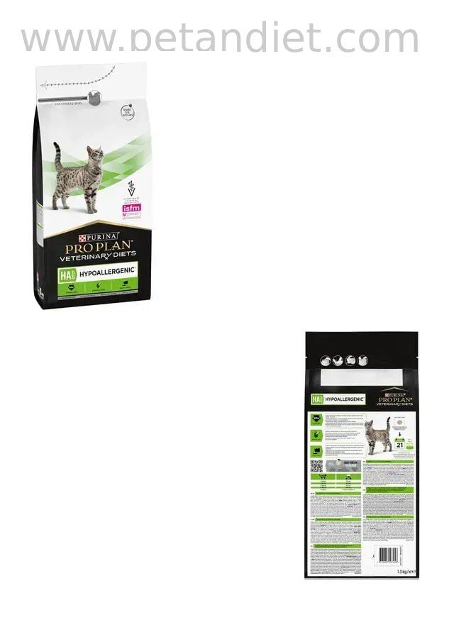 Pro Plan HA Hypoallergenic 1,3 KG Kedi Maması | Şiddetli Alerjiler İçin Veteriner Diyet (SKT:10.2027)