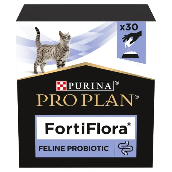Pro Plan Fortiflora Kediler için Probiyotik 30x1 Gr | Sindirim Destekleyici Takviye
