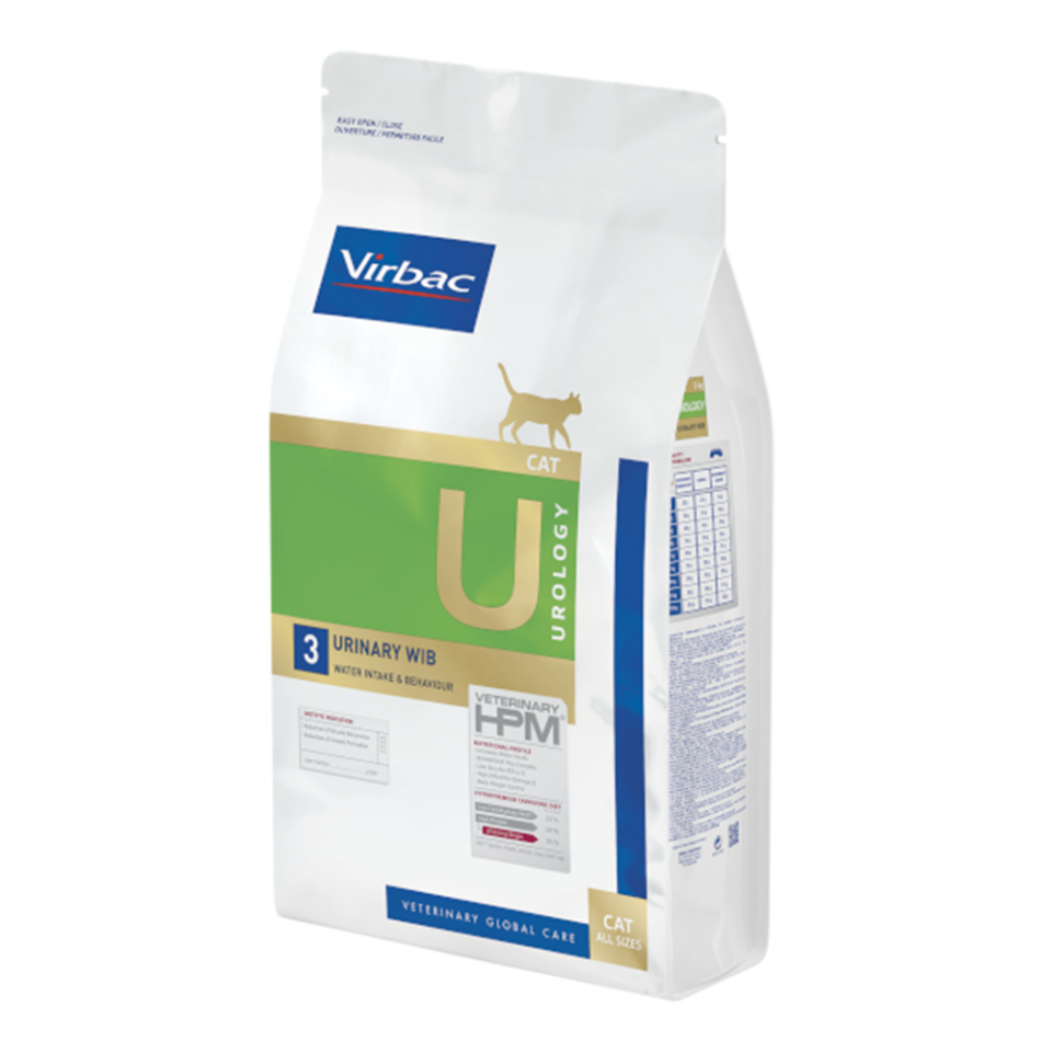 Virbac U3 Urology Urinary Wib Kedi Maması 3 Kg (SKT:07.2027)