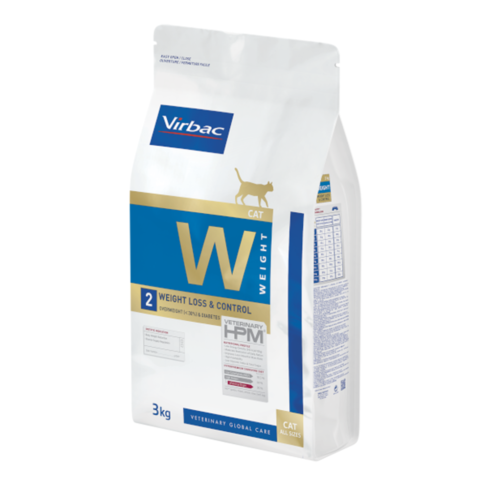 Virbac W2 Weight Loss & Control Kedi Maması 3 Kg (SKT:07.2027)
