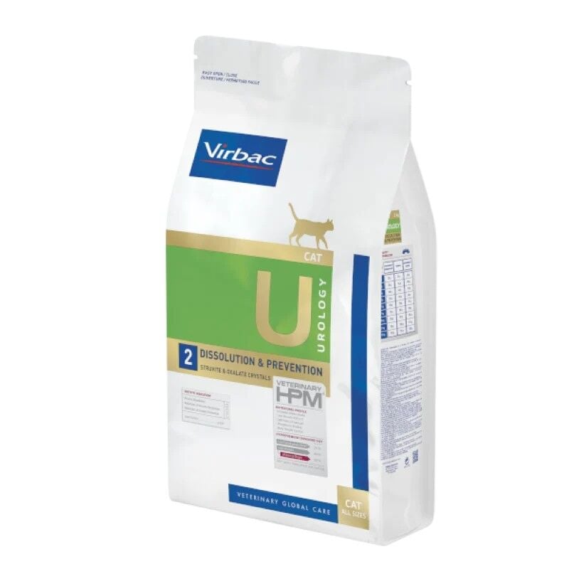 Virbac U2 Urology Dissolution & Prevention Yetişkin Kedi Maması 7 Kg (SKT:10.2027)