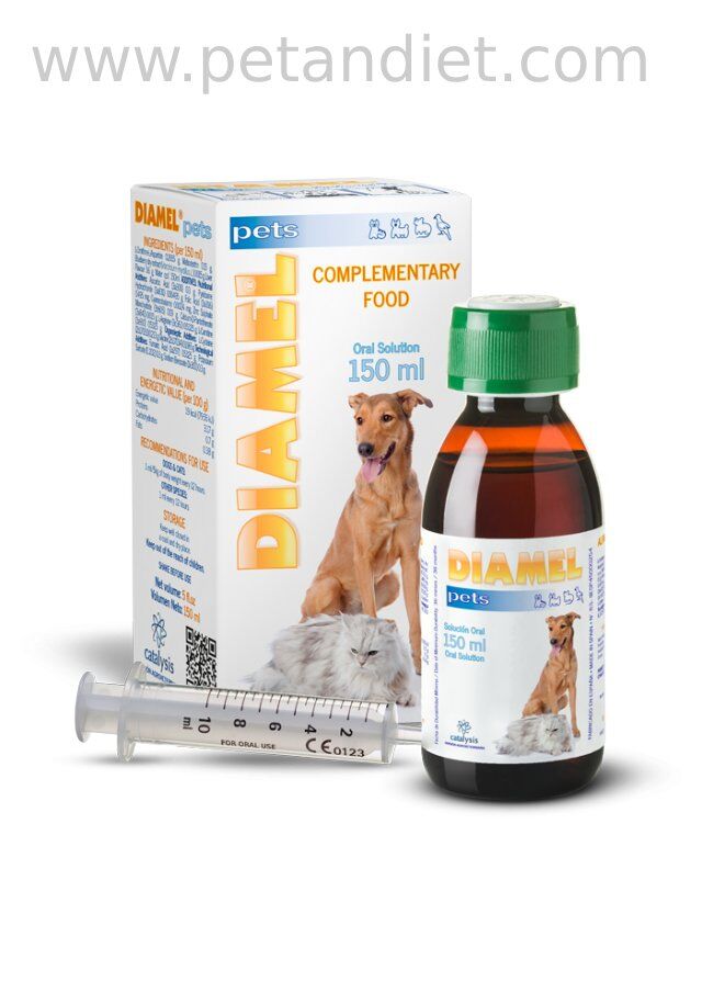 Diamel Pets 150 ML | Kedi ve Köpekler İçin Diyabet & Şeker Desteği