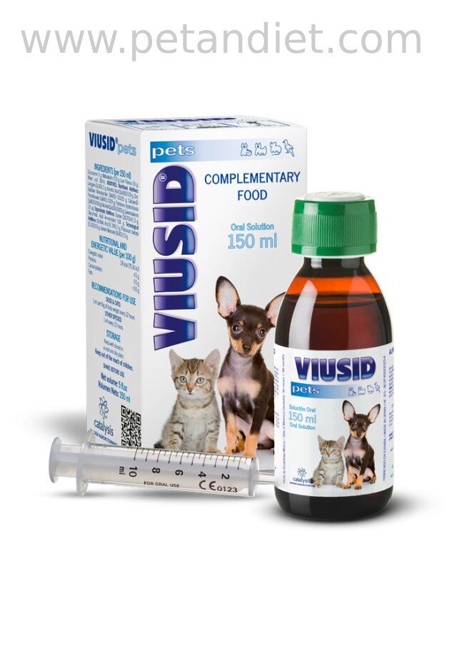Viusid Pets 150 ml | Kedi ve Köpekler İçin Antiviral Vitamin Desteği