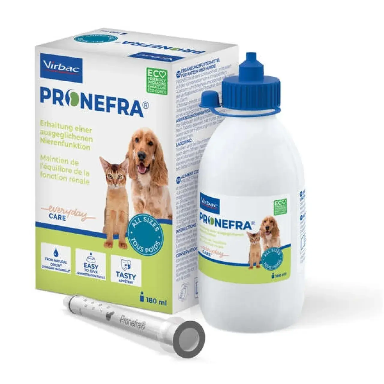 Virbac Pronefra 180 ml | Kedi ve Köpekler İçin Böbrek Destekleyici Takviye skt :2028