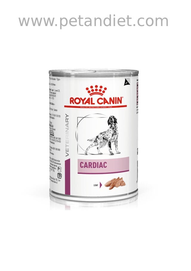 Royal Canin Cardiac Köpek Yaş Mama 6x410 gr | Kalp Sağlığı İçin Veteriner Diyet