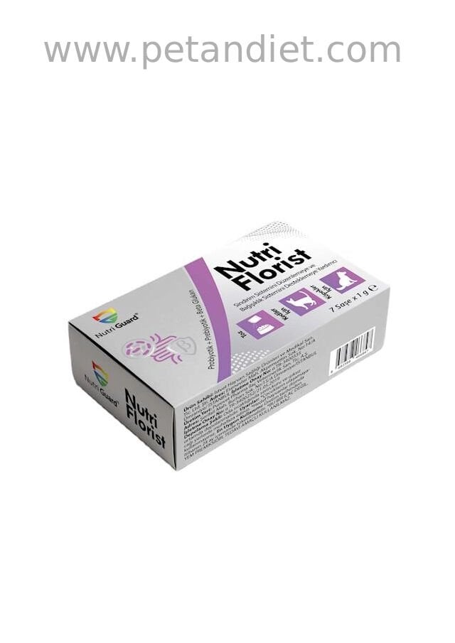 Nutri Guard Florist Probiyotik Toz | Kedi ve Köpekler İçin Sindirim Desteği