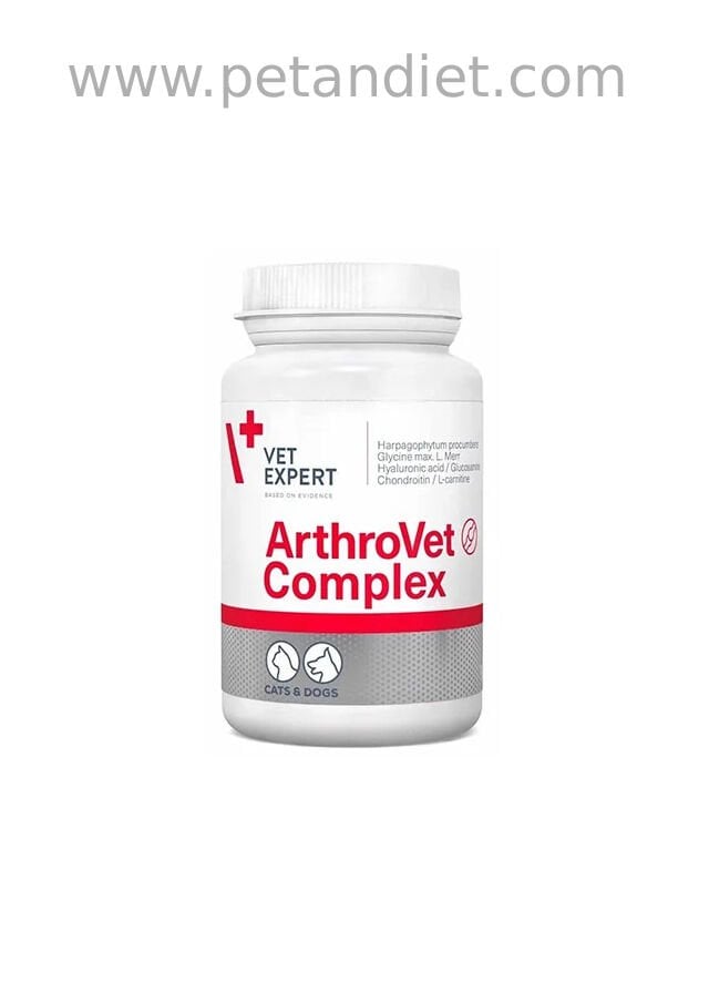 Vet Expert ArthroVet HA Complex Large Breed 60 Tablet (SKT:2028) | Büyük Irk Köpekler İçin Eklem Desteği