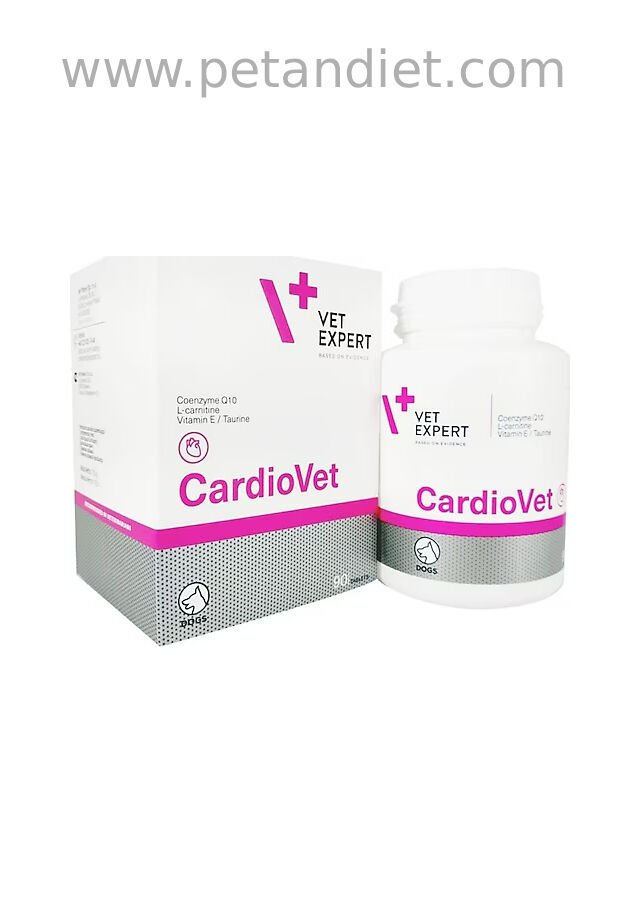 Vet Expert CardioVet Kedi & Köpek Kalp Desteği 90 Tablet | Veteriner Takviye