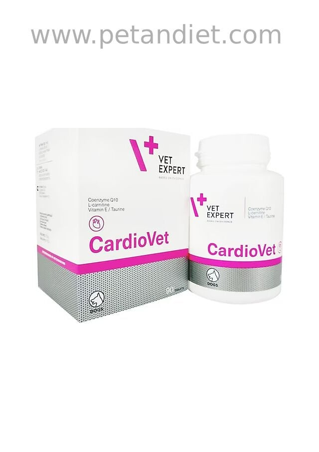 Vet Expert CardioVet Kedi & Köpek Kalp Desteği 90 Tablet | Veteriner Takviye