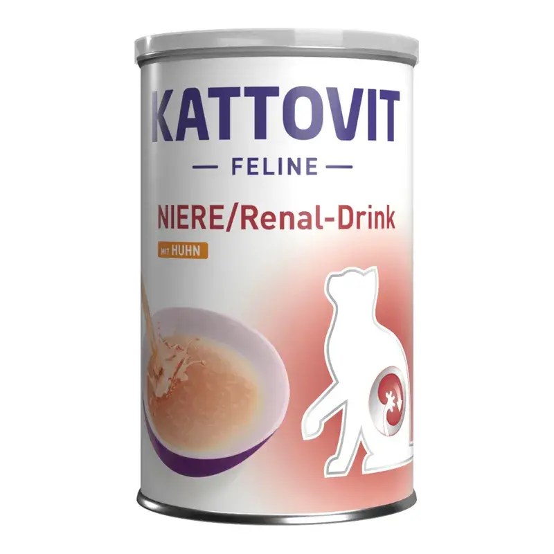 Kattovit Kidney/Renal Drink (Böbrek Desteği)-Tavuklu Kedi Çorbası  135 Ml x 2 ADET  ( SKT:11.2028 )