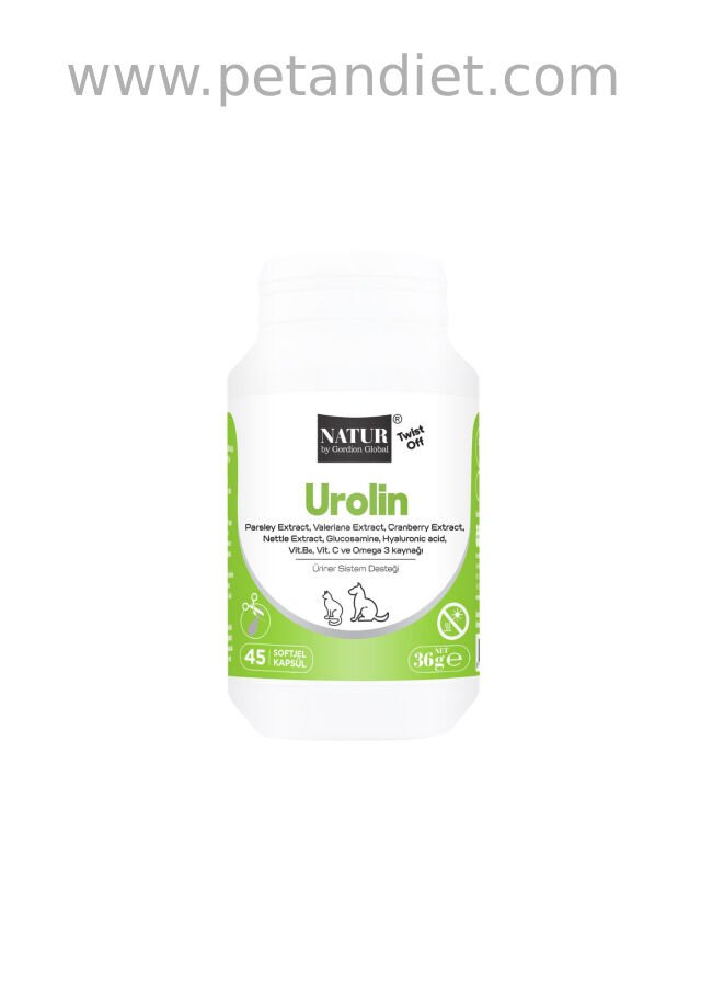 Natur Urolin 45 Soft Jel Kapsül | Kedi & Köpek Üriner Sistem Desteği