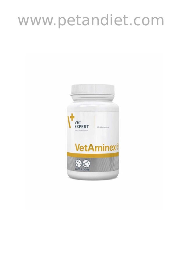 Vet Expert VetAminex 60 Kapsül | Kedi ve Köpekler İçin Vitamin & Mineral Desteği