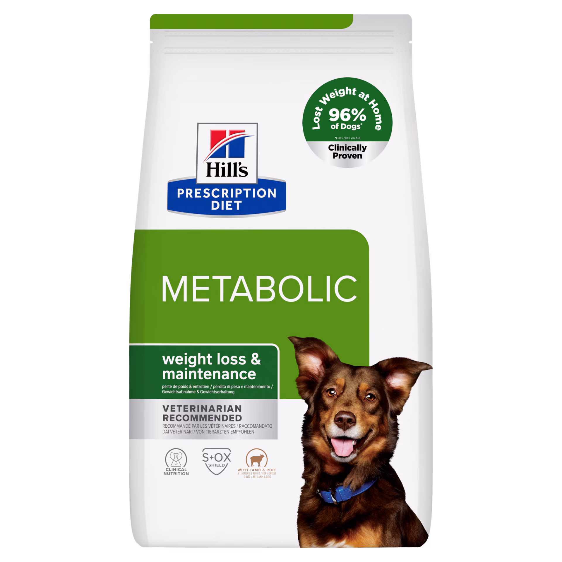 Hill's Prescription Diet Metabolic Kuzu ve Pirinçli Köpek Maması 1.5 Kg (SKT:08.2027)