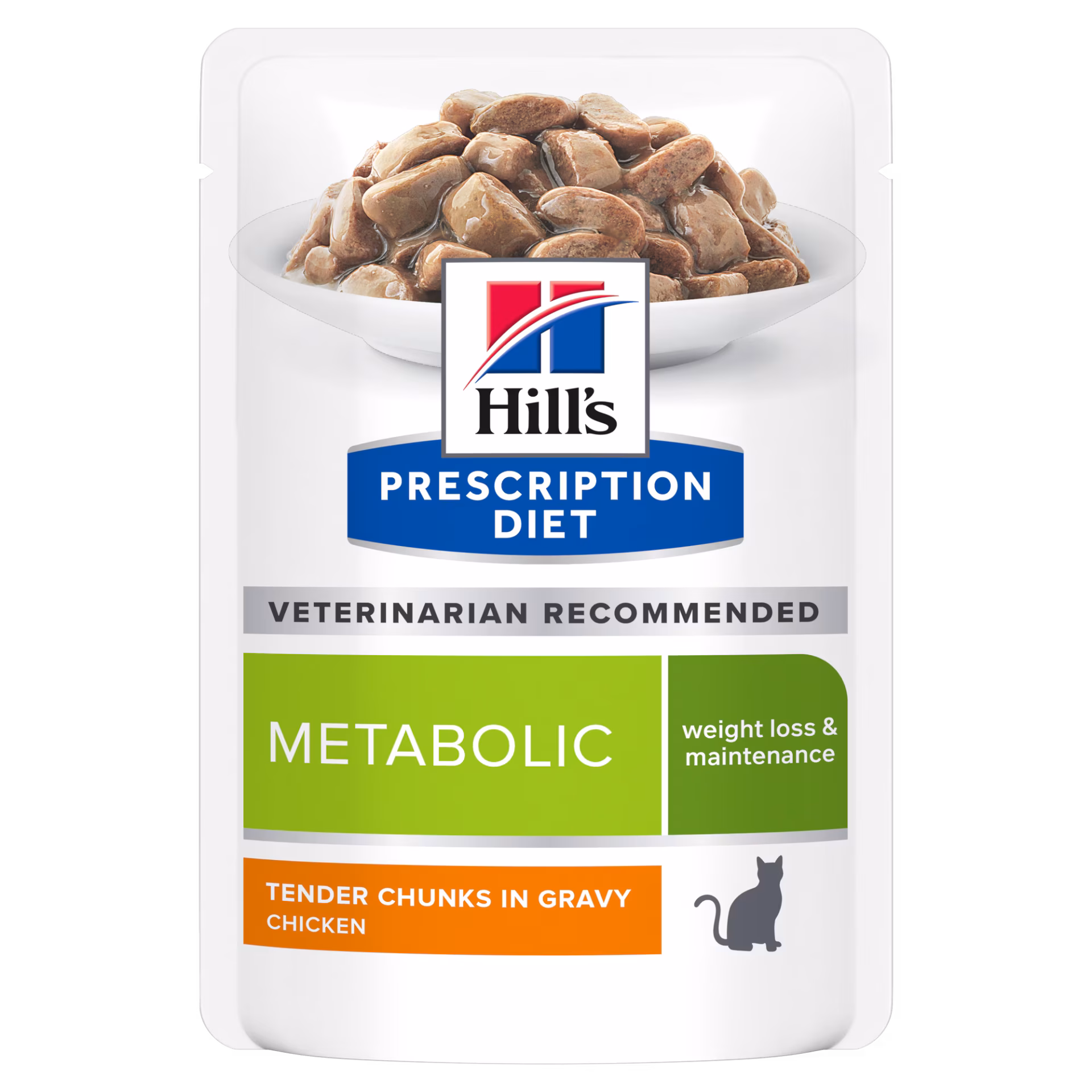 Hill's Prescription Diet Metabolic Kedi Pouch 12 x 85 Gr  ( SKT:02.2027 )