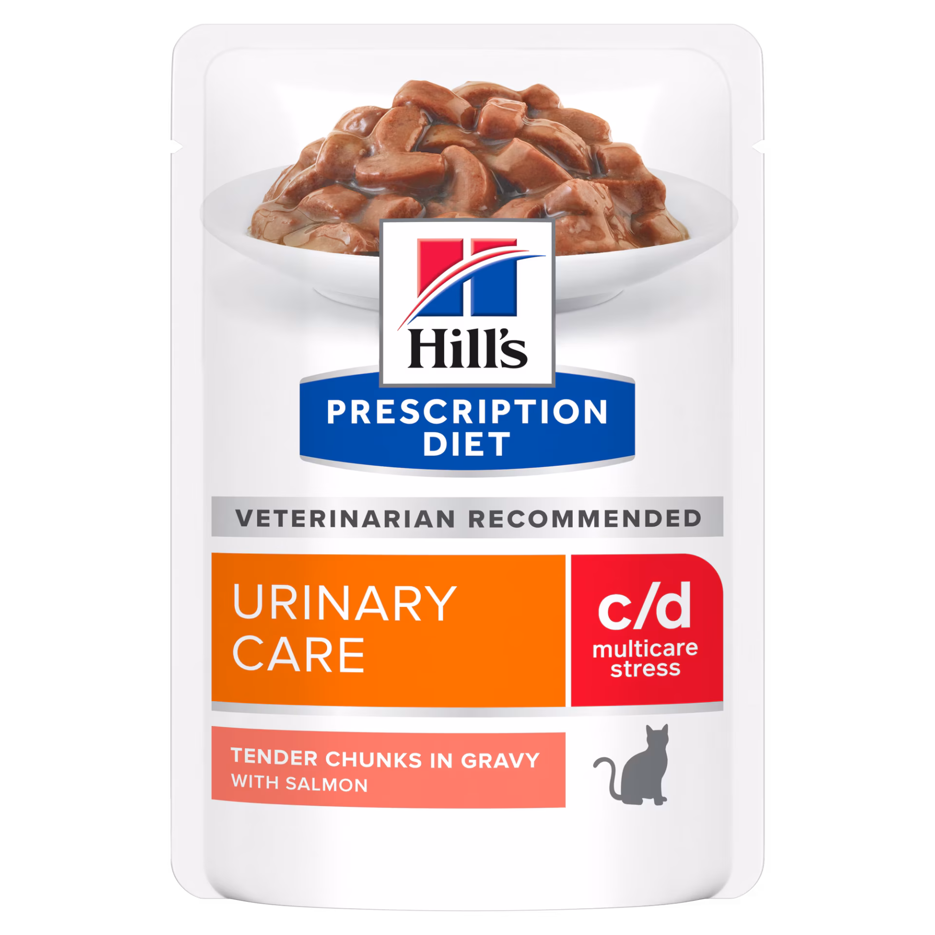 Hill's Prescription Diet c/d Multicare Stress Somonlu Kedi Pouch 12 x 85 Gr ( SKT:10.2027 )