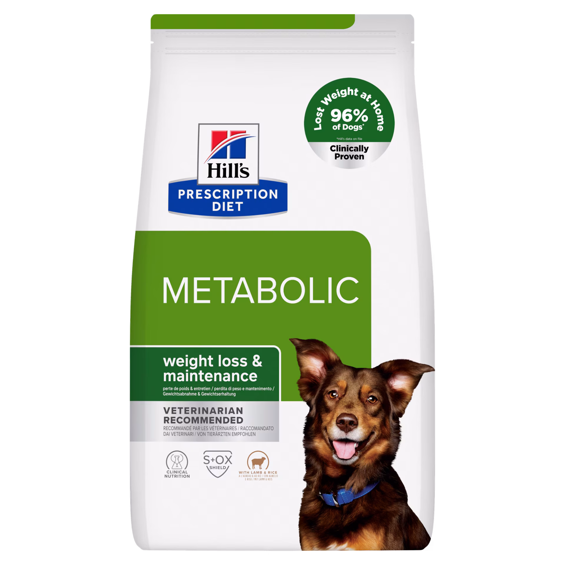 Hill's Prescription Diet Metabolic Kuzu ve Pirinçli Köpek Maması 12 Kg