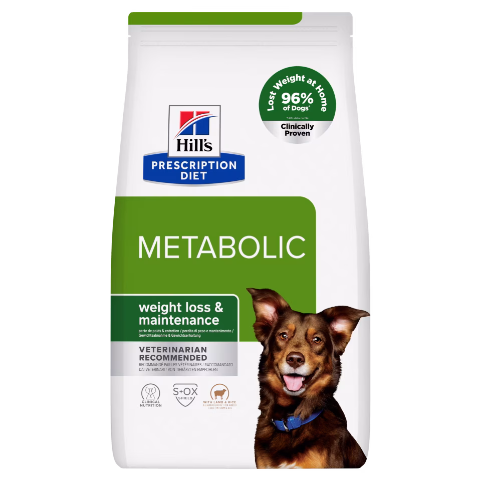 Hill's Prescription Diet Metabolic Kuzu ve Pirinçli Köpek Maması 12 Kg