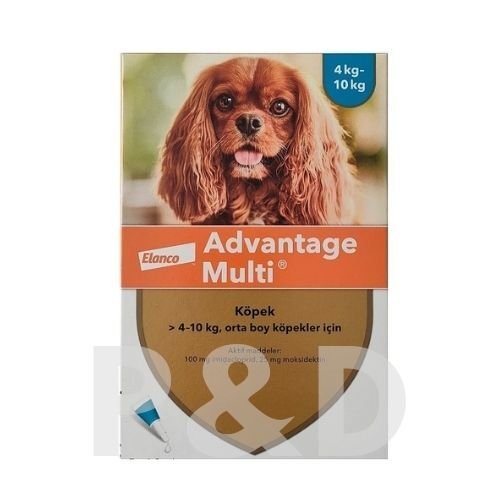Elanco Advantage Multi Köpek 4-10 Kg İçin 3 pipet