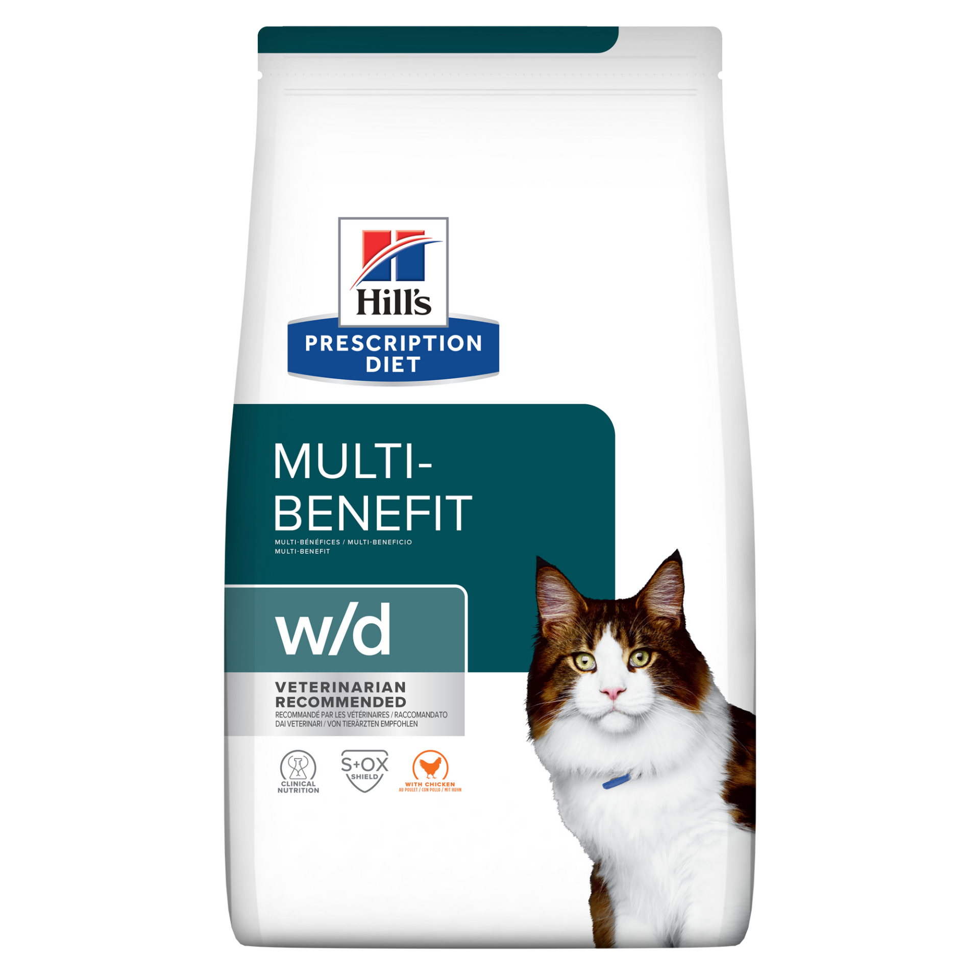 Hill's Prescription Diet w/d Multi-Benefit Kedi Maması 3 Kg
