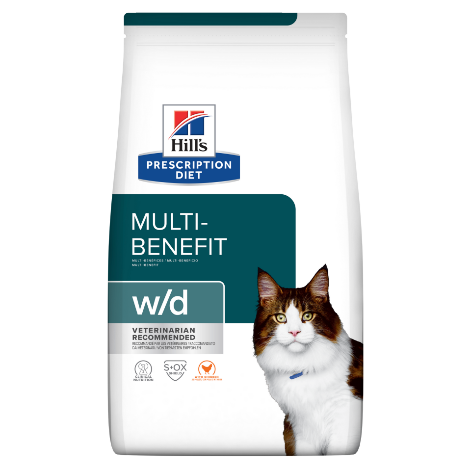 Hill's Prescription Diet w/d Multi-Benefit Kedi Maması 1.5 Kg