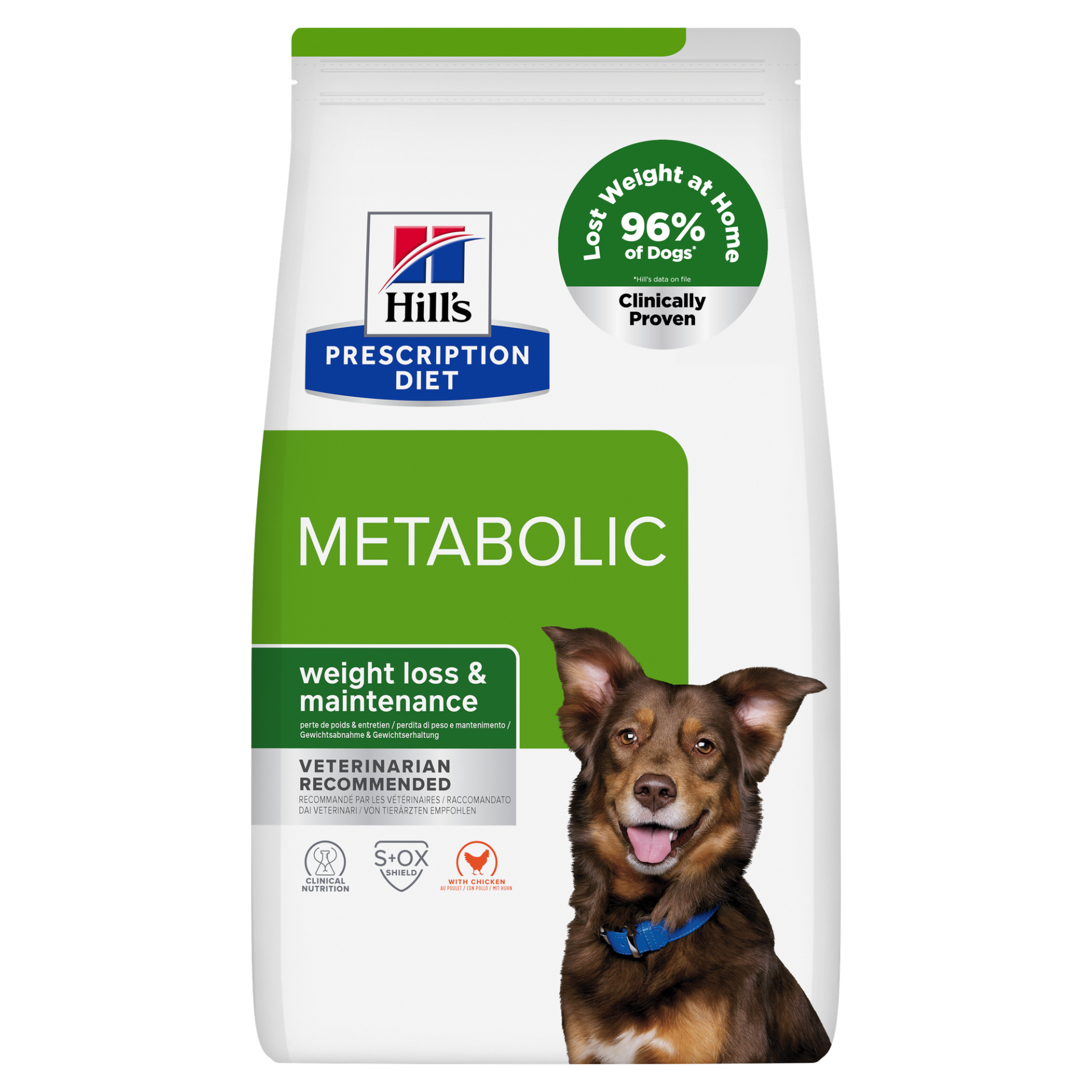 Hill's Prescription Diet Metabolic Tavuklu Köpek Maması 4 Kg ( SKT:04.2027 )