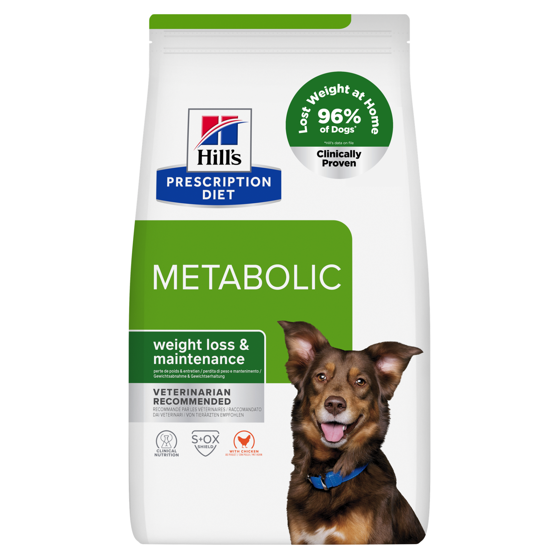 Hill's Prescription Diet Metabolic Tavuklu Köpek Maması 4 Kg (SKT:04.2027)
