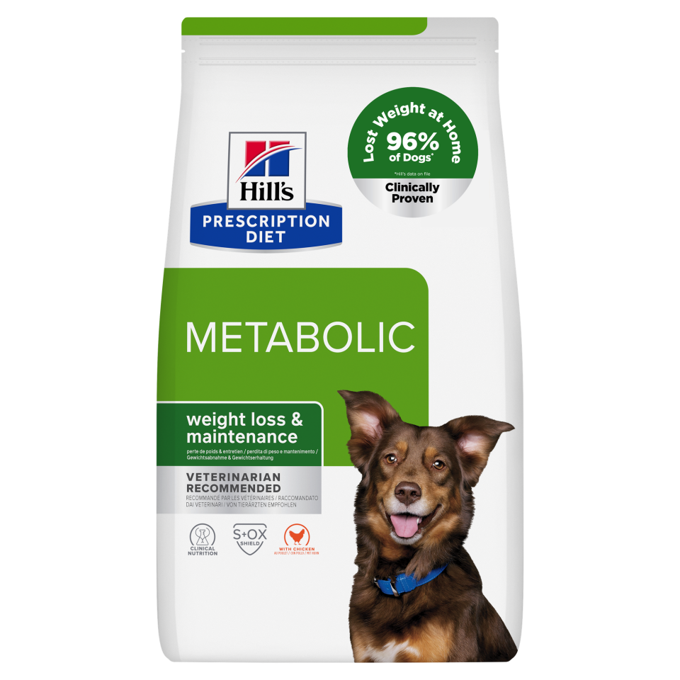 Hill's Prescription Diet Metabolic Tavuklu Köpek Maması 4 Kg ( SKT:04.2027 )