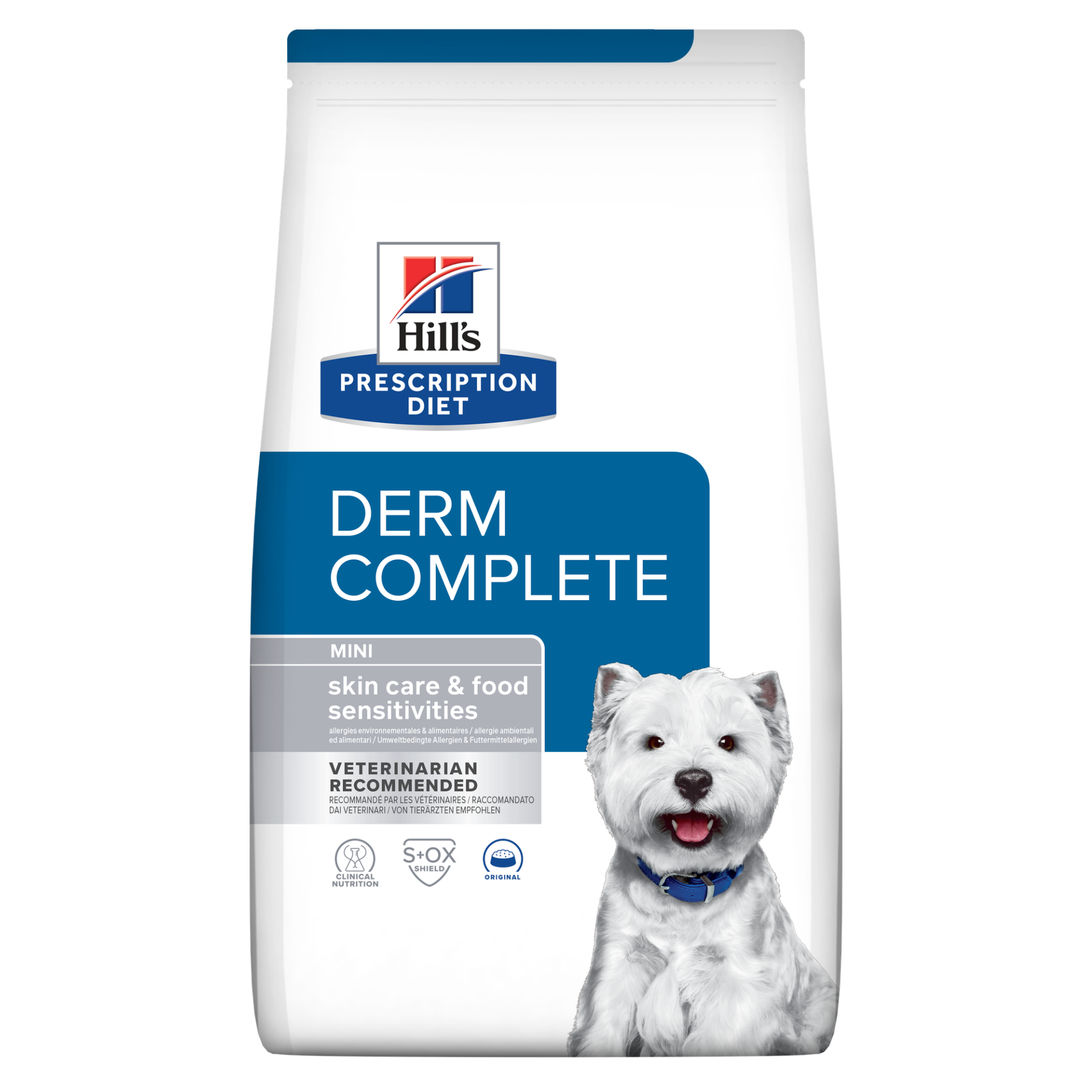 Hill's Prescription Diet Derm Complete Mini Irk Köpek Maması 1 KG ( SKT:08.2027 )