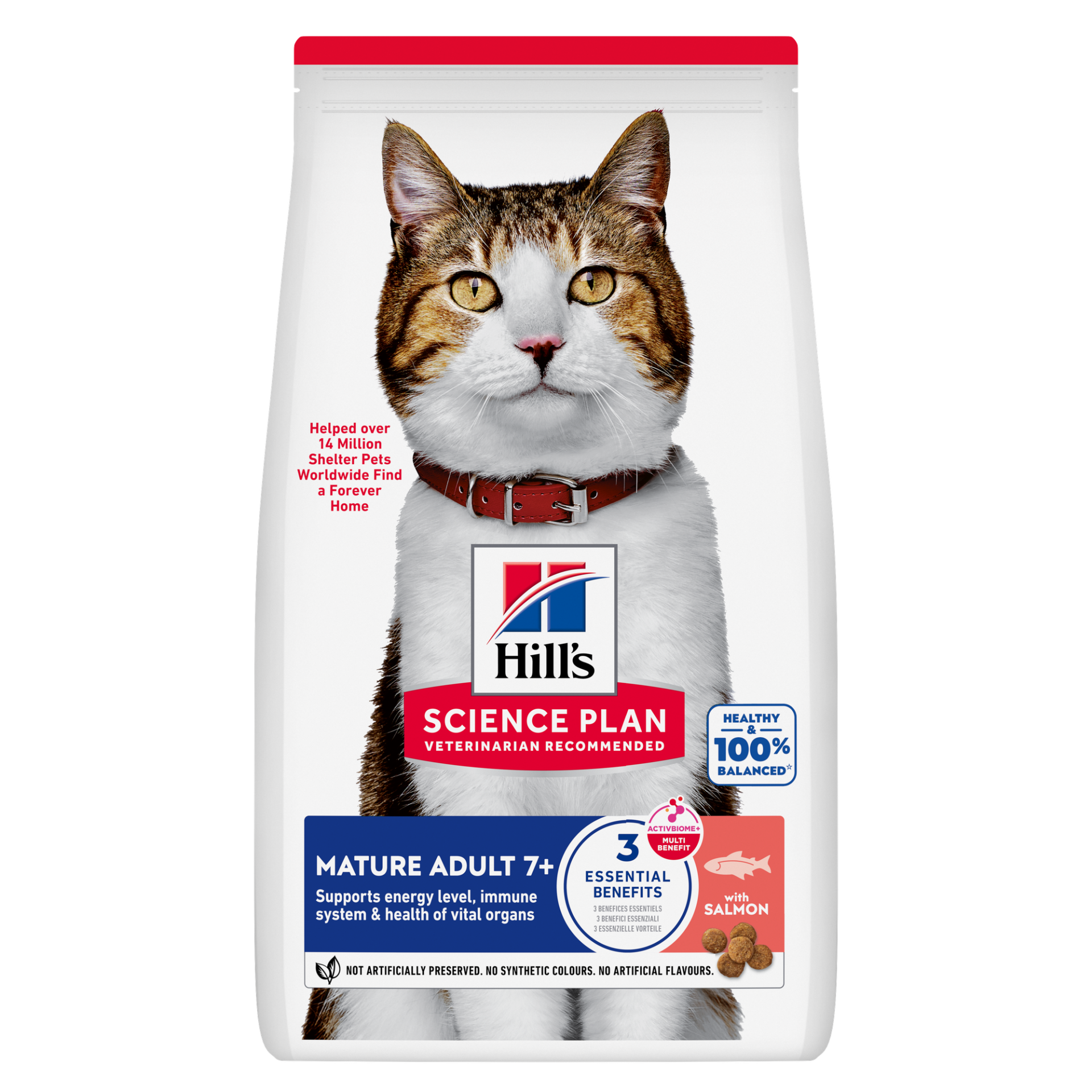 Hill's SCIENCE PLAN 7+ Somonlu Yaşlı Kedi Maması 1,5 kg