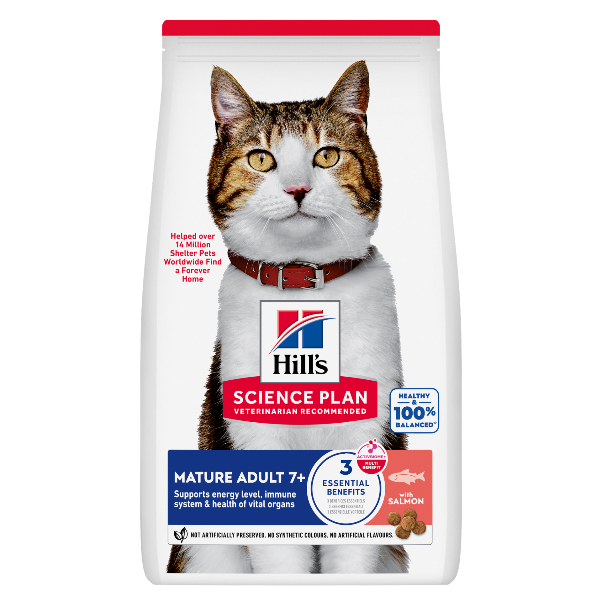 Hill's SCIENCE PLAN 7+ Somonlu Yaşlı Kedi Maması 1.5 kg (SKT:04.2027)
