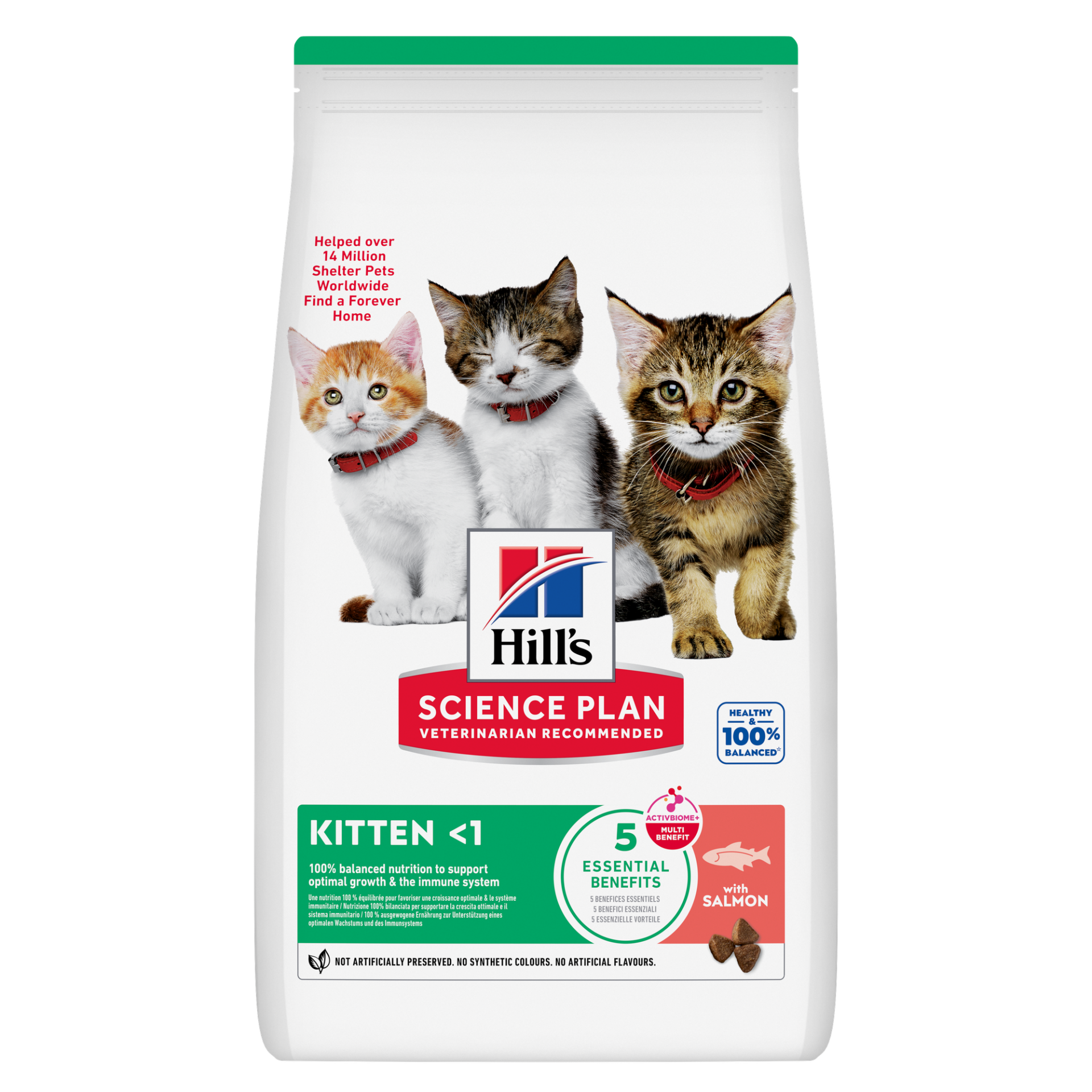 Hill's SCIENCE PLAN Somonlu Yavru Kedi Maması 5+2 KG  ( SKT : 07.2027 )