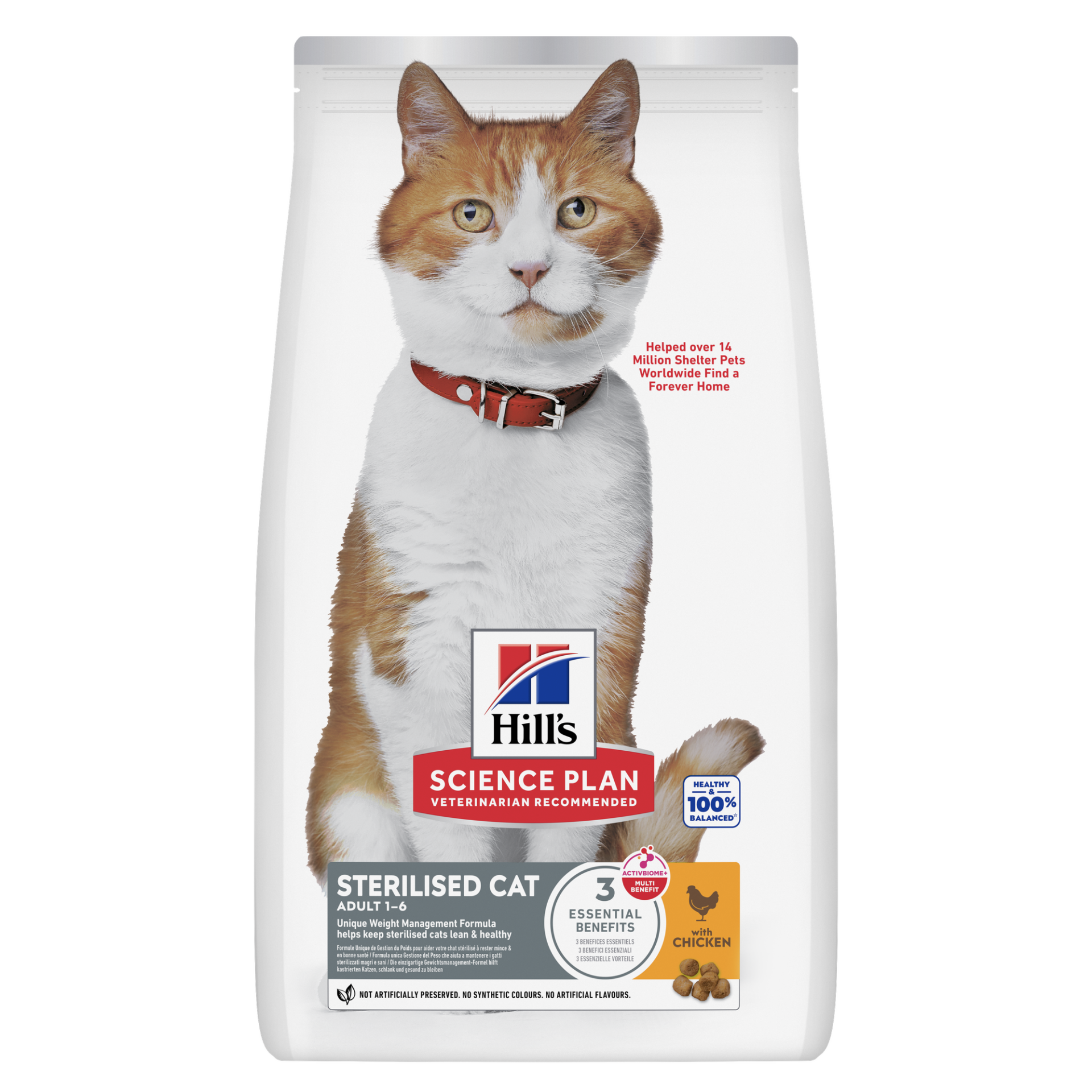 Hill's Science Plan Kısırlaştırılmış Yetişkin Kedi Maması 8 + 2 kg