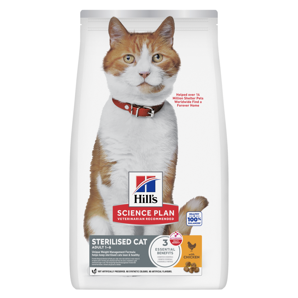 Hill's Science Plan Kısırlaştırılmış Yetişkin Kedi Maması 8 + 2 kg