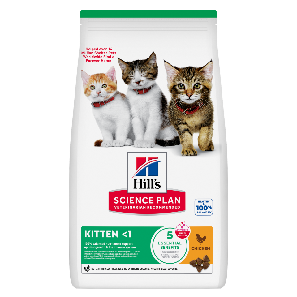 Hill's SCIENE PLAN Tavuklu Yavru Kedi Maması 5+2 KG  ( SKT: 08.2027 )