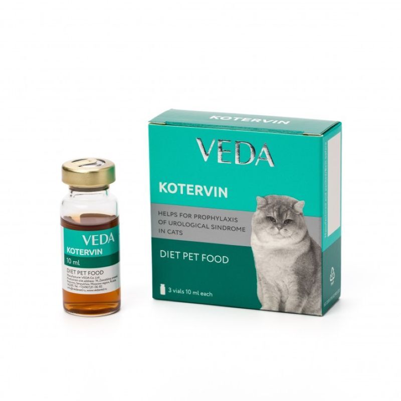 Veda Kotervin İdrar Yolları Destekleyici Sıvı 3x10 ml skt:05/2027