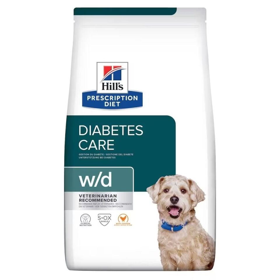 Hill's Prescription Diet w/d Diabetes Care Köpek Maması 10 Kg ( SKT: 08.2027 )