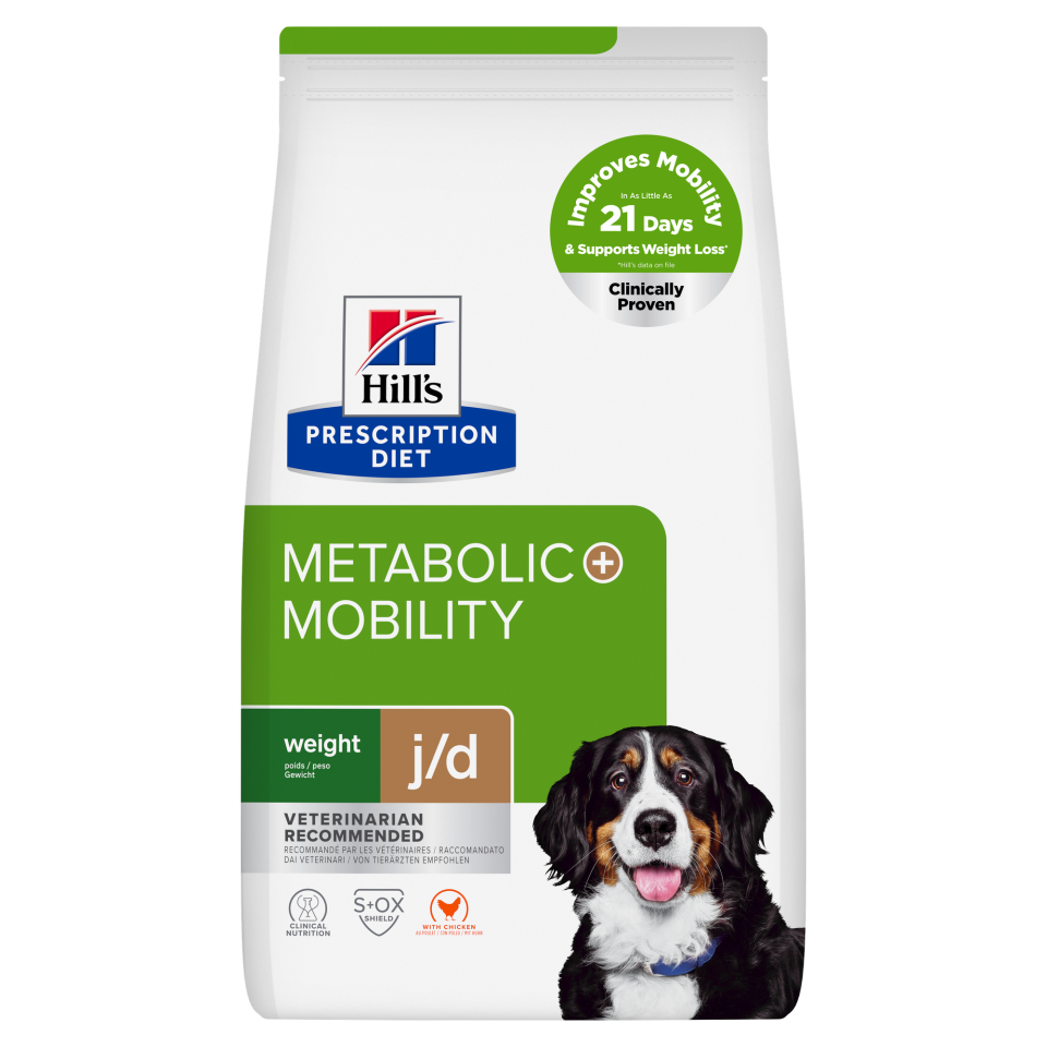Hill's PRESCRIPTION DIET Metabolic + Mobility Weight j/d Köpek Maması 10 Kg ( SKT: 2027 )