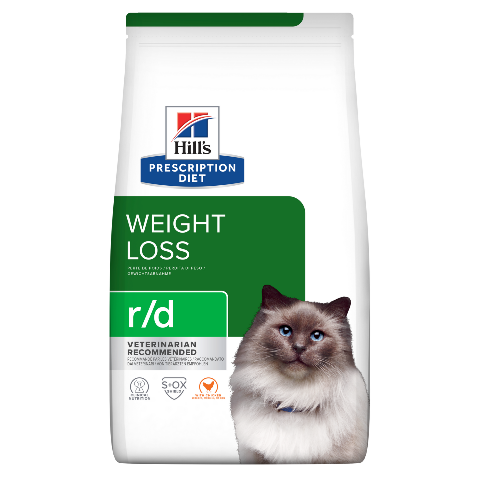 Hill's PRESCRIPTION DIET Weight Loss  r/d Kedi Maması 3 KG ( SKT:08.2027 )