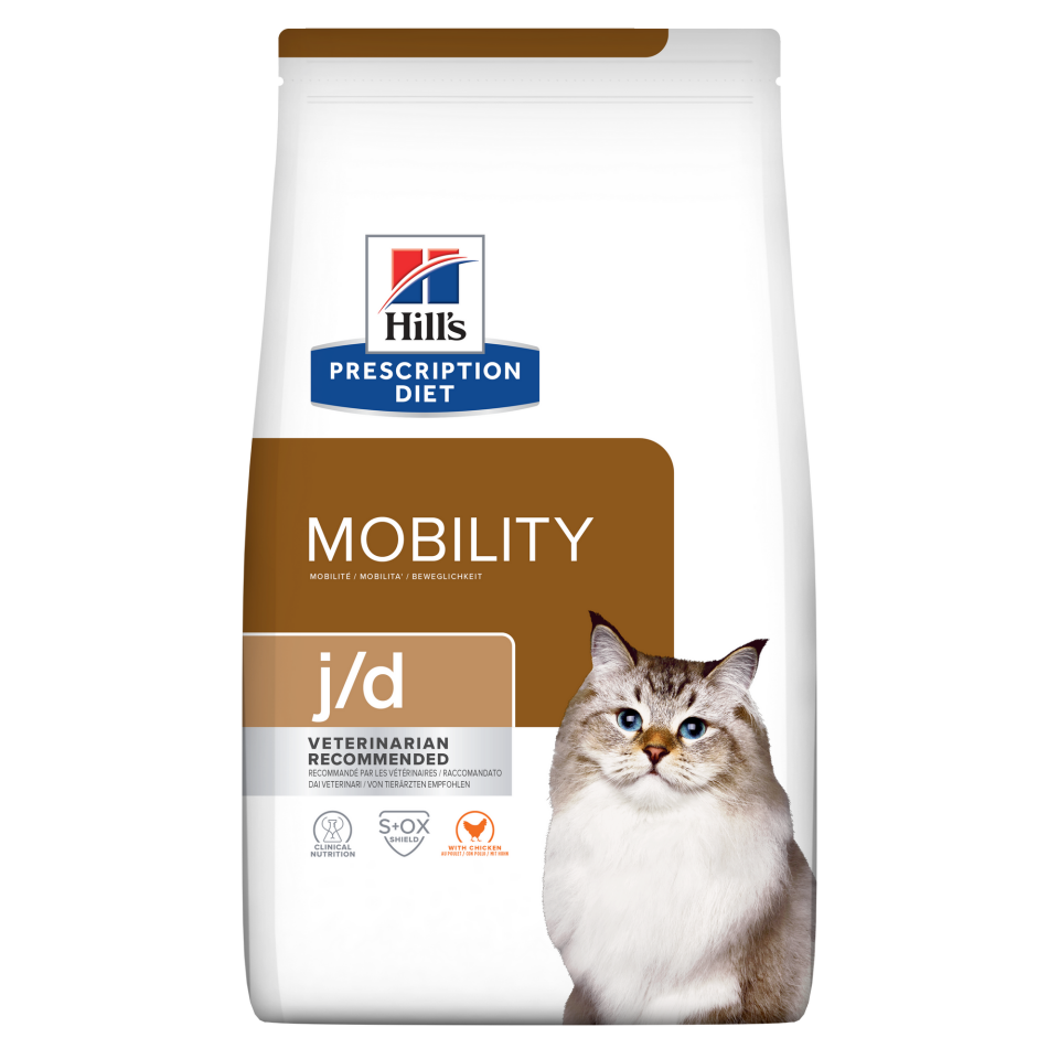 Hill's PRESCRIPTION DIET MOBILITY  j/d  Tavuklu Kedi Maması 1.5 Kg ( SKT: 08.2027 )