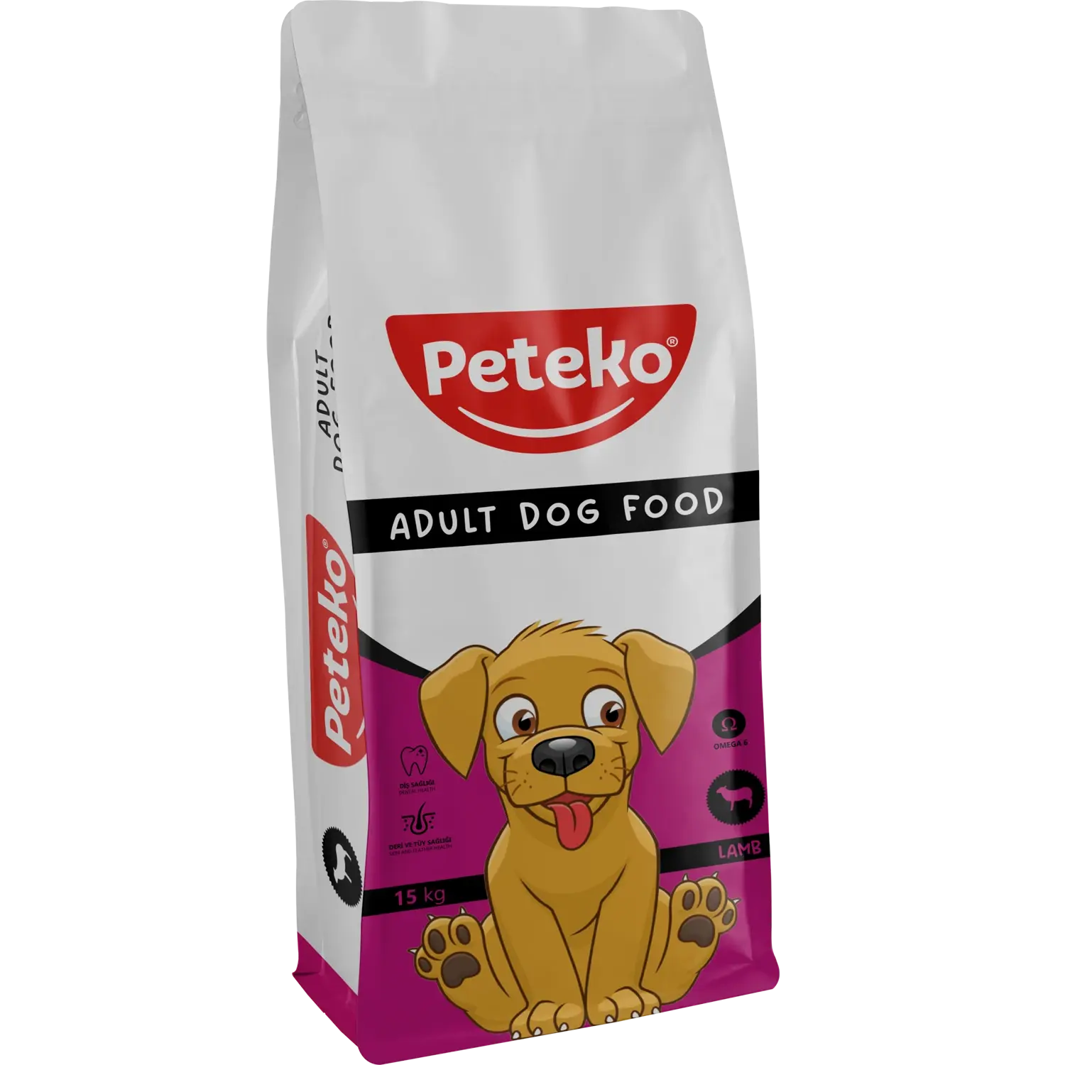 Peteko Kuzulu Yetişkin Köpek Maması 15 KG ( SKT:12.2026 )