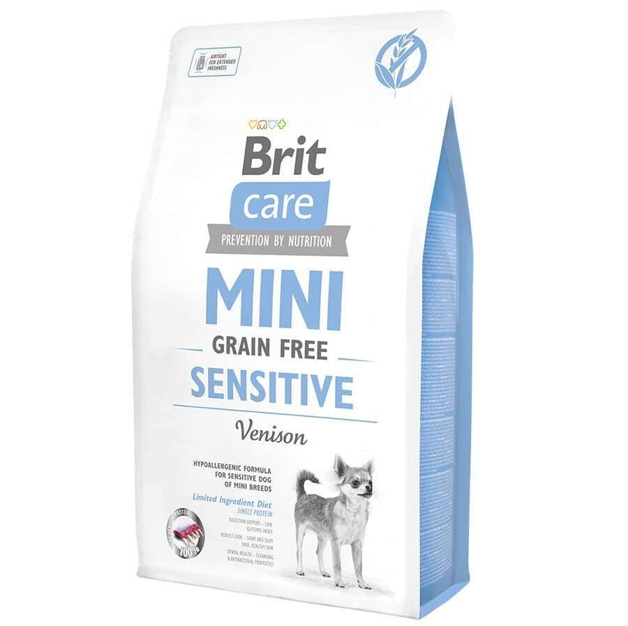 Brit Care Mini Sensitive Geyikli Tahılsız Köpek Maması 2 Kg