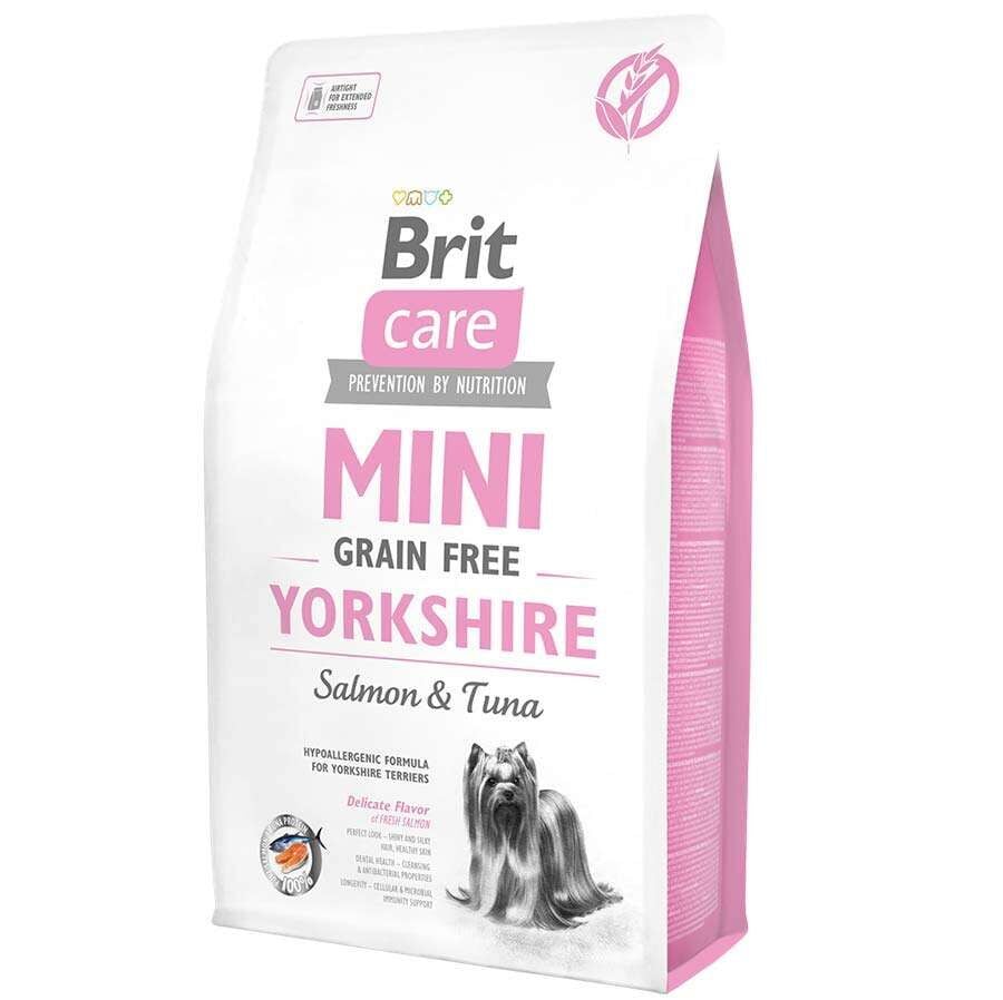 Brit Care Mini Yorkshire Somonlu Tahılsız Köpek Maması 2 Kg