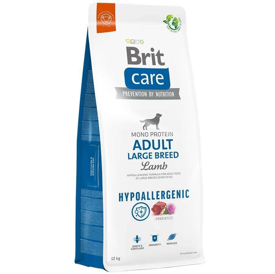 Brit Care Large Breed Hypoallergenic Büyük Irk Kuzulu Köpek Maması 12 Kg